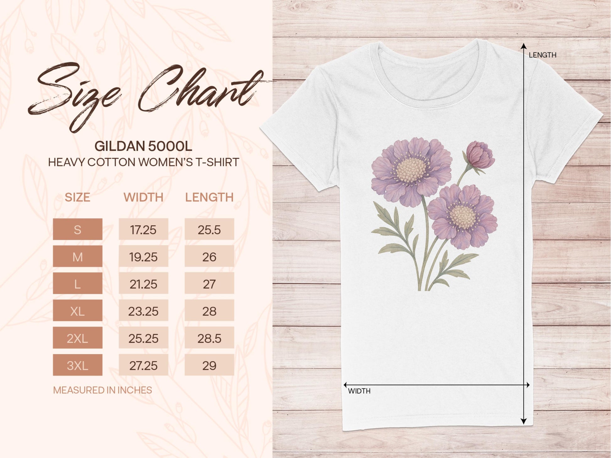 Gildan 5000L Heavy Cotton Women's T-Shirt product type