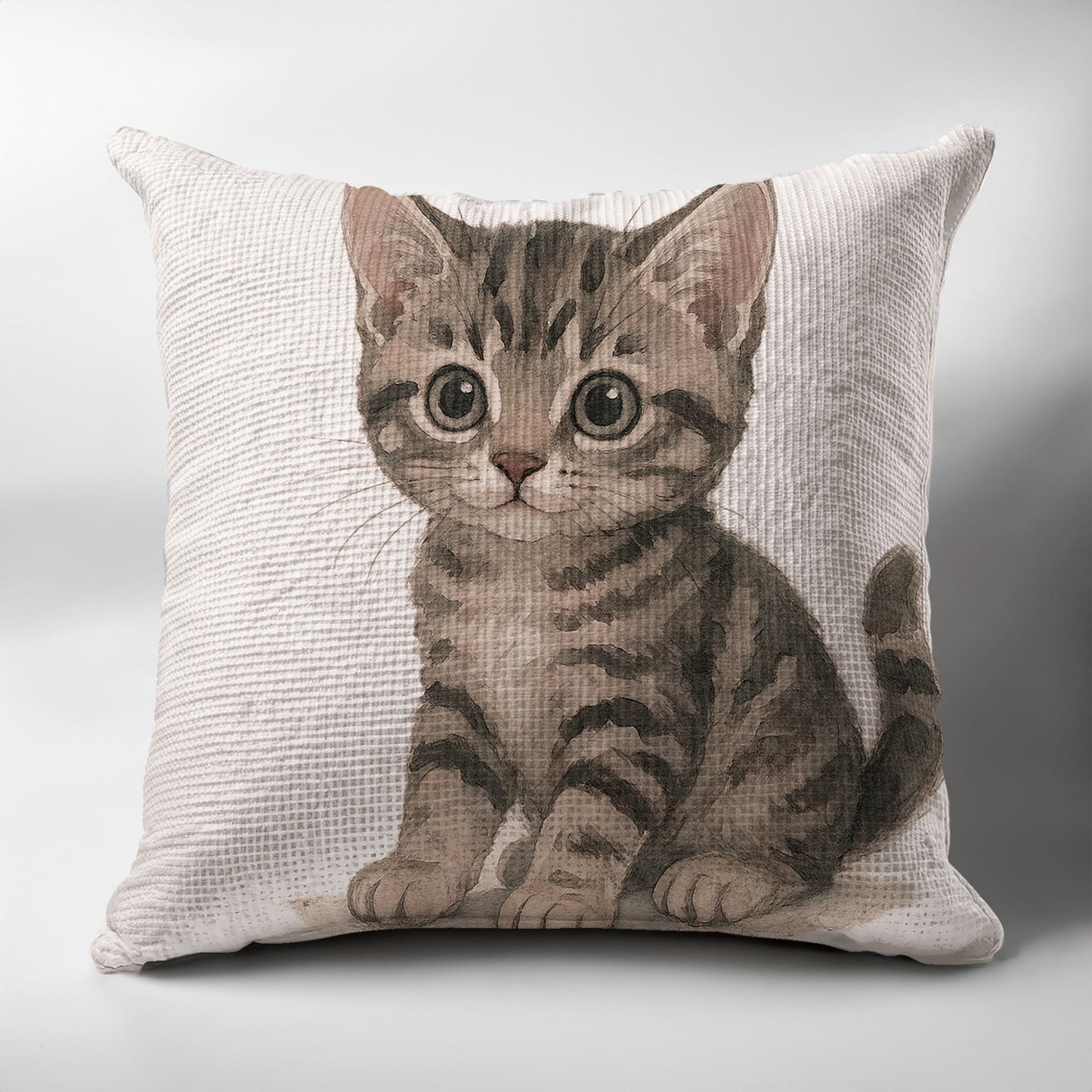 Cute Adorable Kitten Print Cushion Pillow product