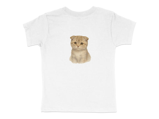 Cute Kitten Graphic Design Short Sleeve T-Shirt product