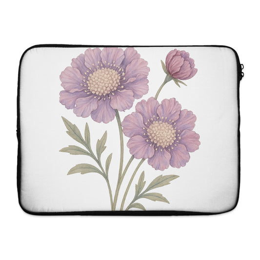 Purple Floral Design Laptop Sleeve Product Type