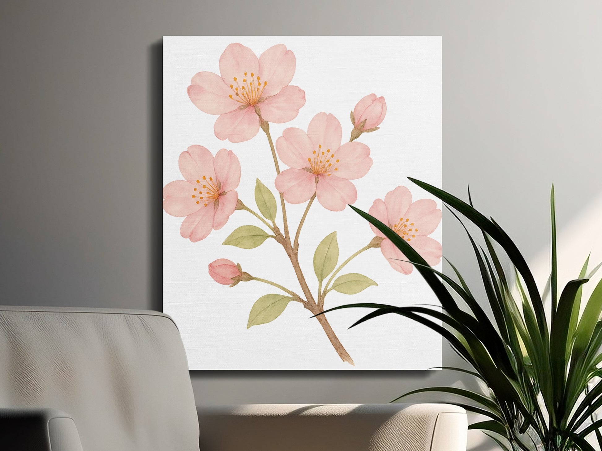 Beautiful Cherry Blossom Wall Art Print Home Decor product type