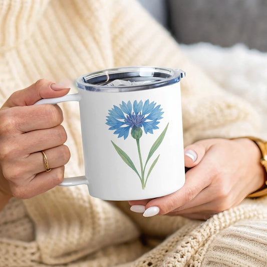 Beautiful Floral Design with Insulated Mug product type