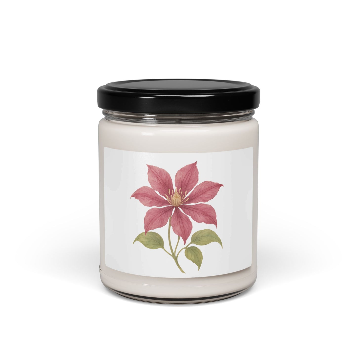 Floral Design Decorative Scented Jar Candle product