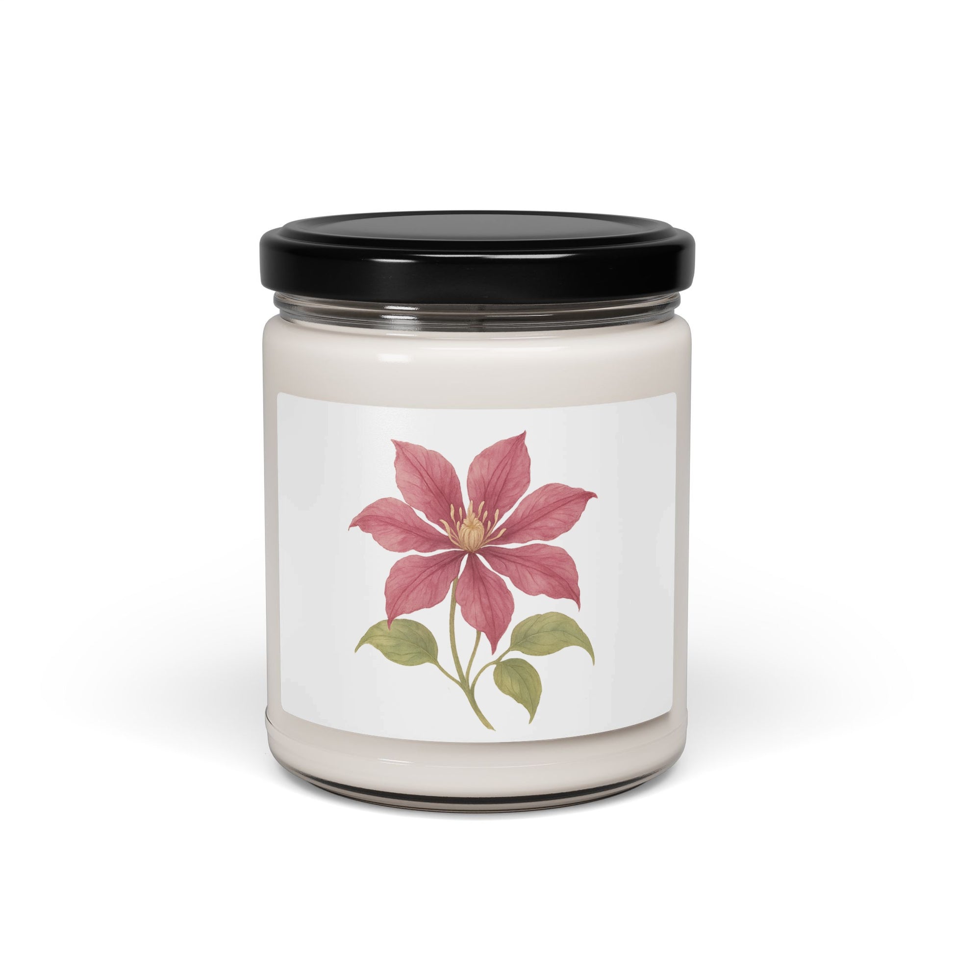 Floral Design Decorative Scented Jar Candle product