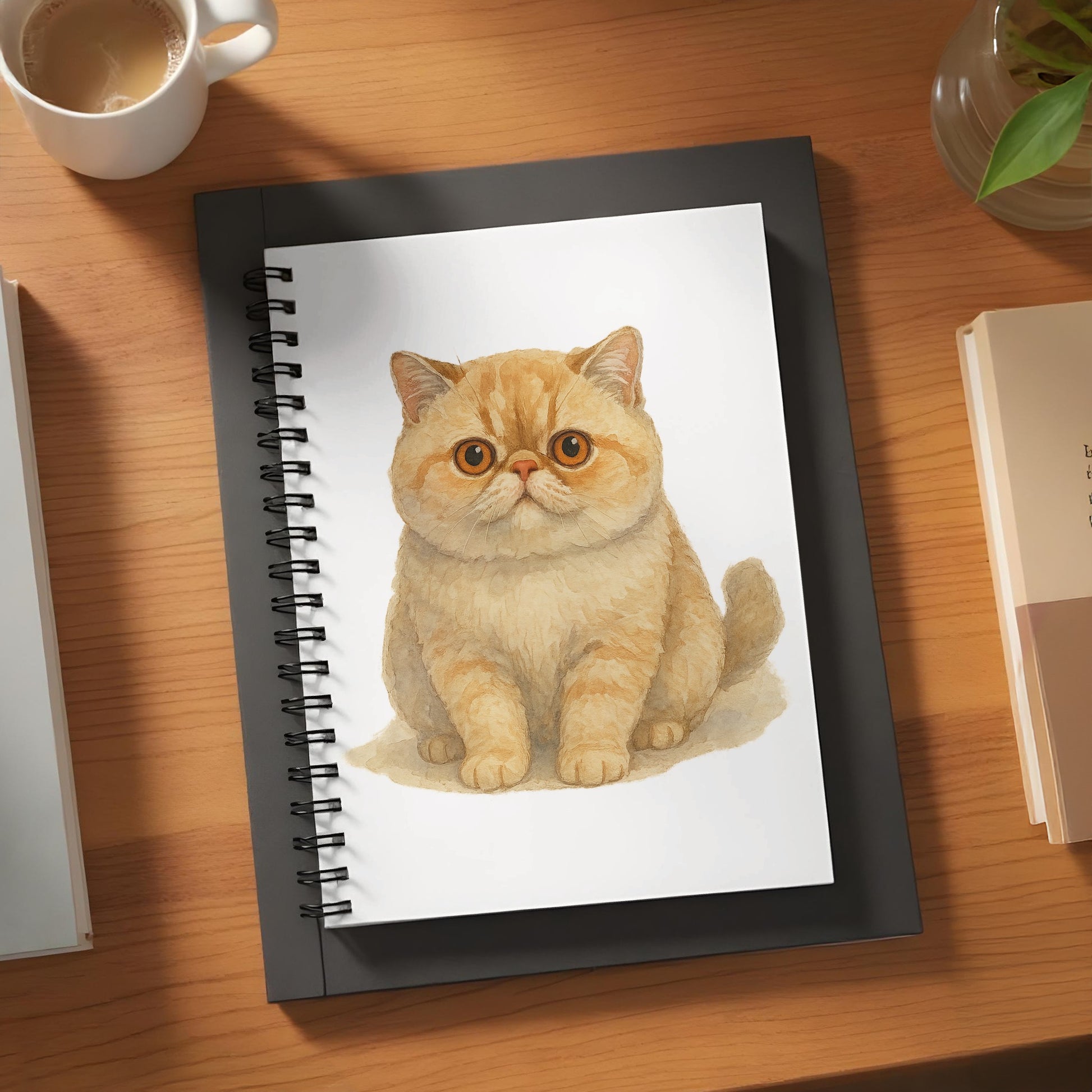 Cute Illustrated Cat Design Notebook for Pet Lovers Product