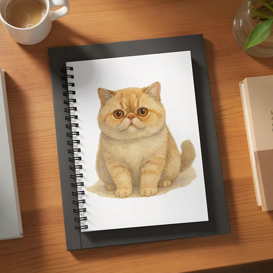 Cute Illustrated Cat Design Notebook for Pet Lovers Product
