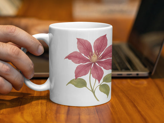 Elegant Floral Design Morning Coffee Mug product