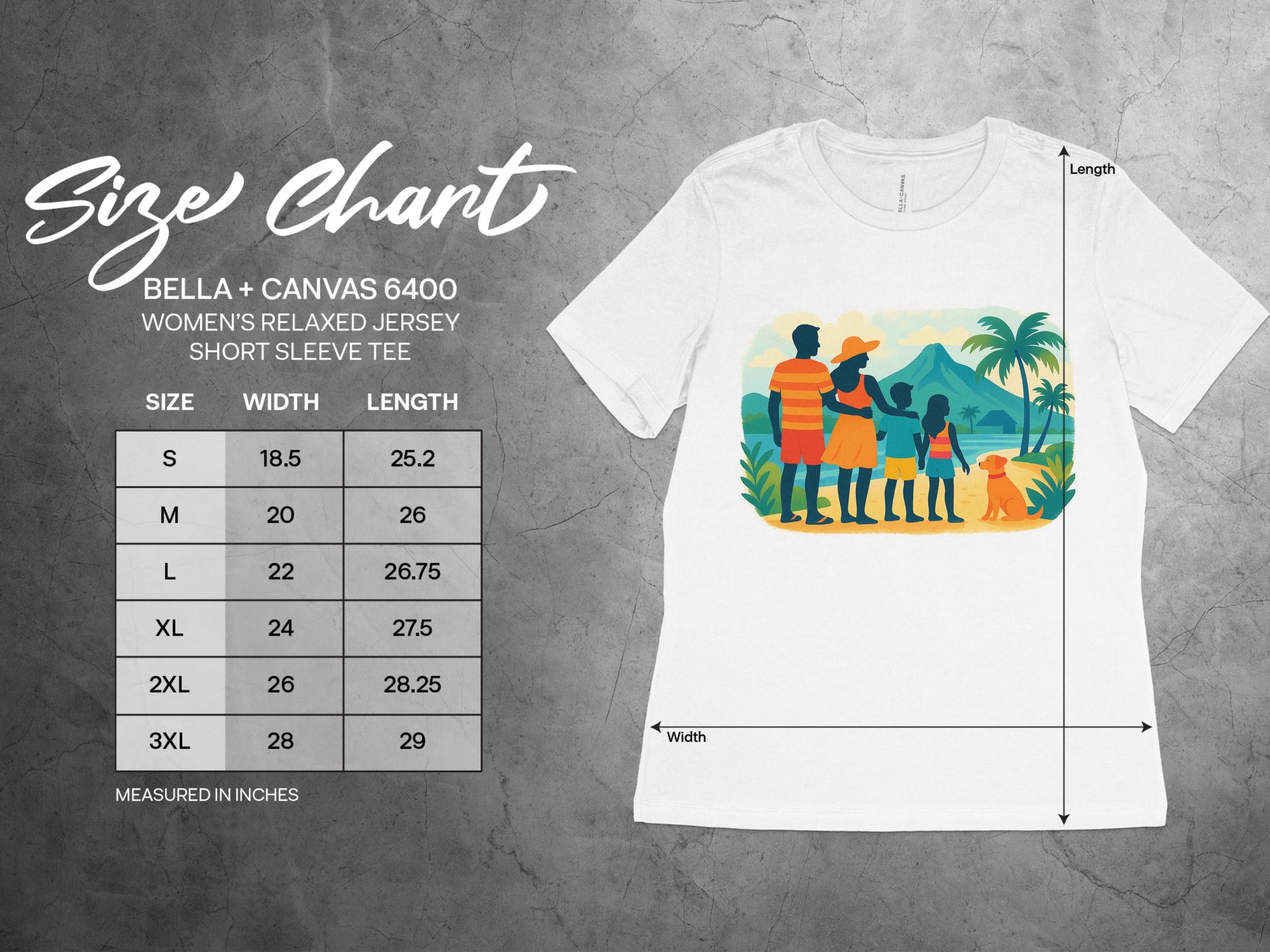 Family Vacation Design Women's Relaxed Jersey Tee product