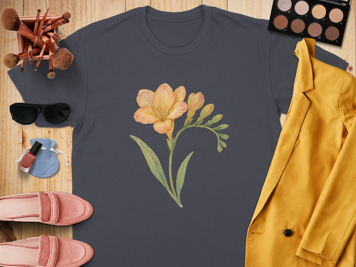 Elegant Floral Design Printed Shirt product type