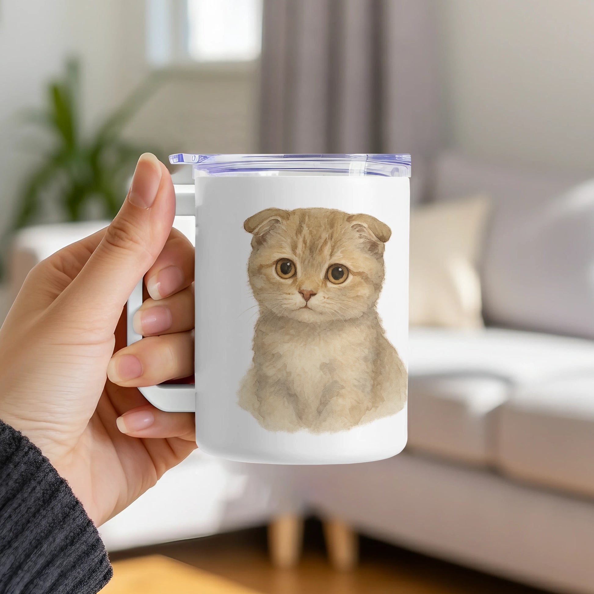 Cute Cat Drinkware for Coffee Tea Hot Chocolate product