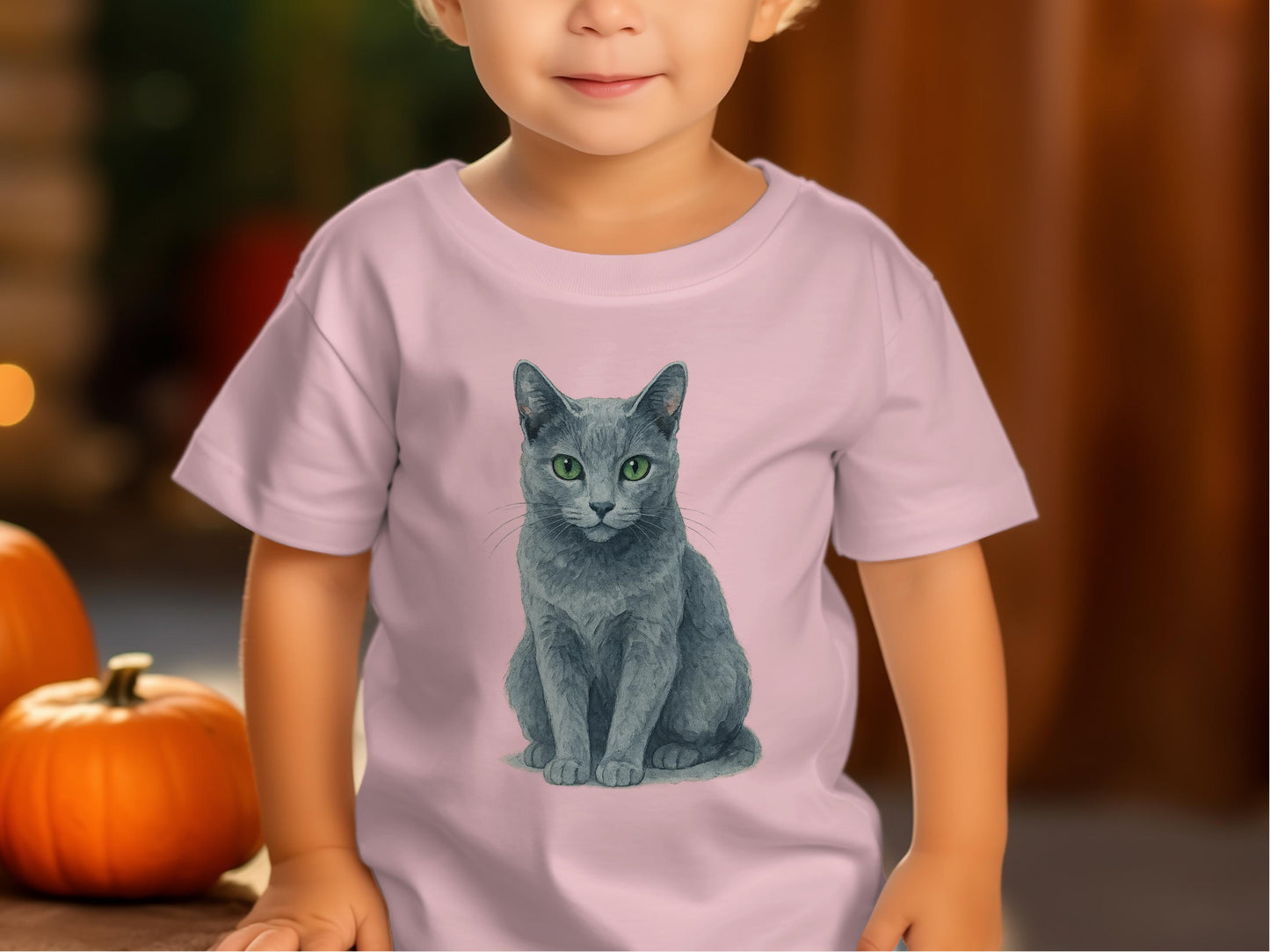 Cute Cat Graphic Design Toddler T-Shirt product type