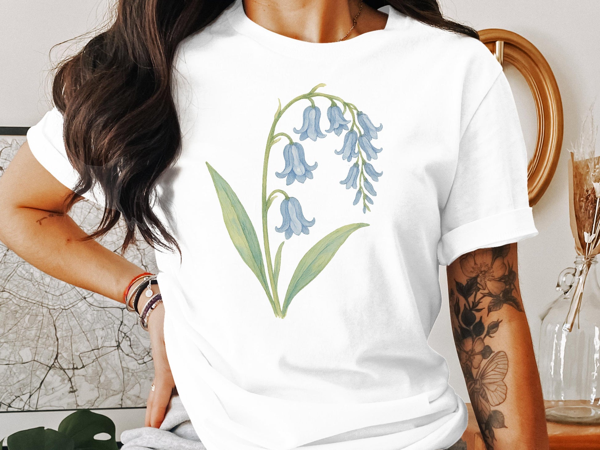 Bluebell Flower Graphic Design T-Shirt product type