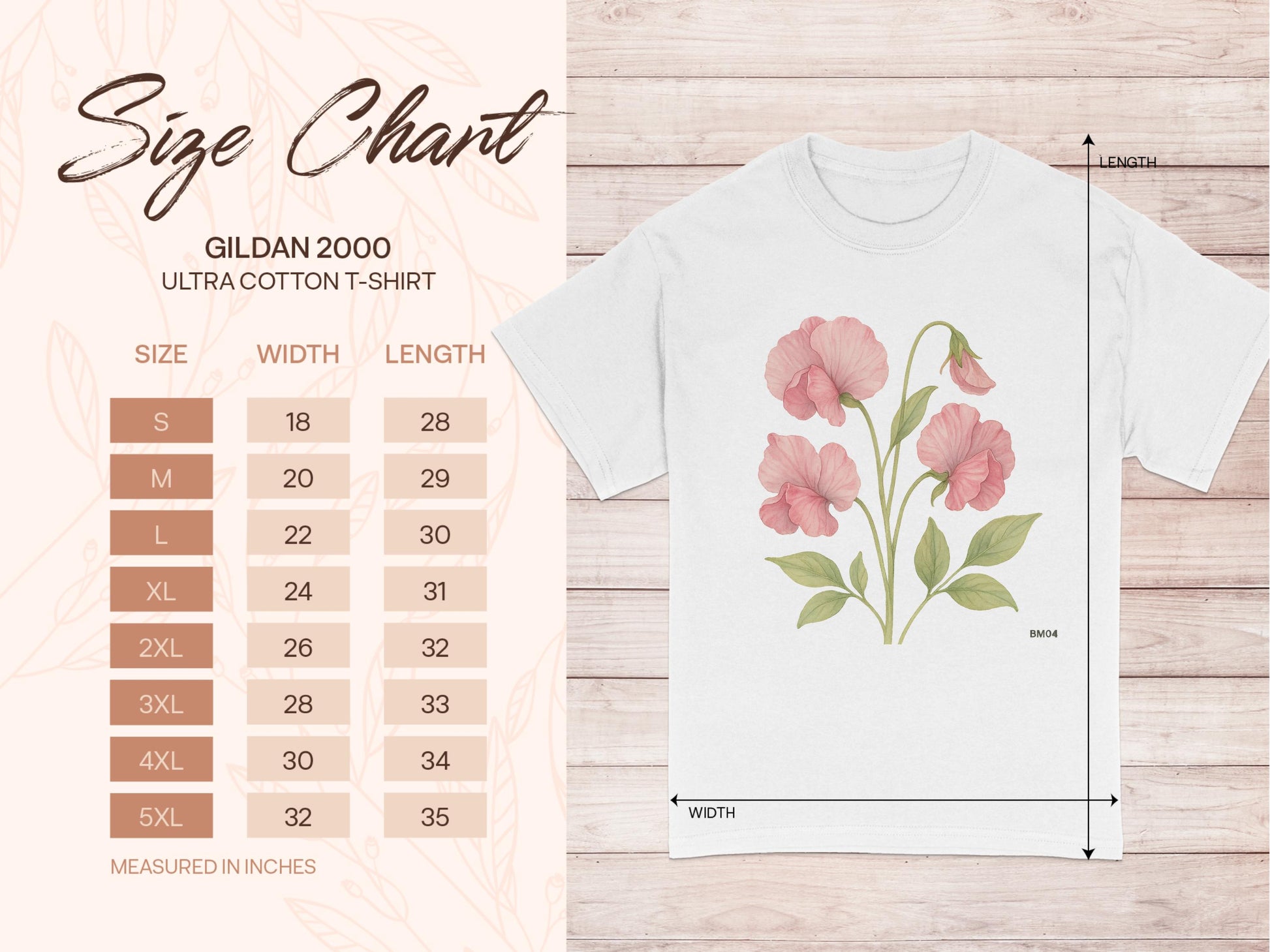 Beautiful Floral Design Ultra Cotton T-shirt product