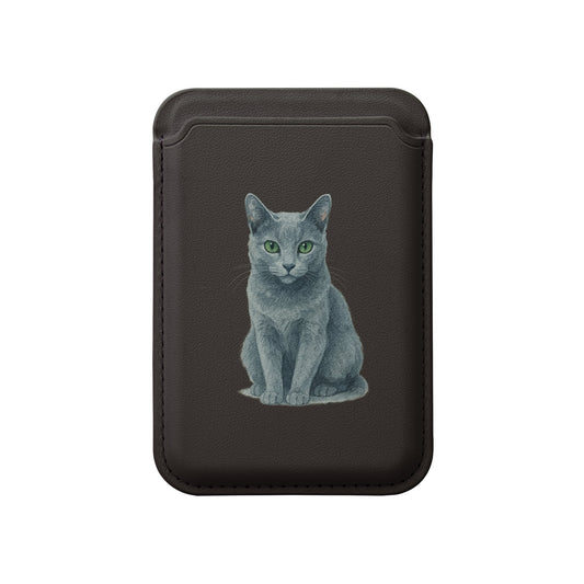 Elegant Cat Design Slim Wallet Card Holder product