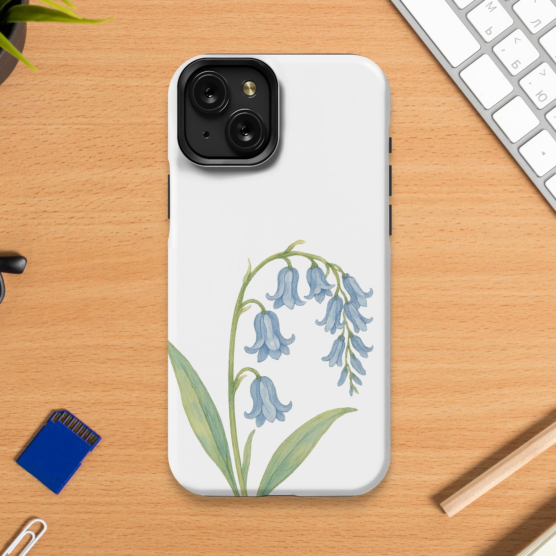 Hand-painted Bluebells Design Phone Case product