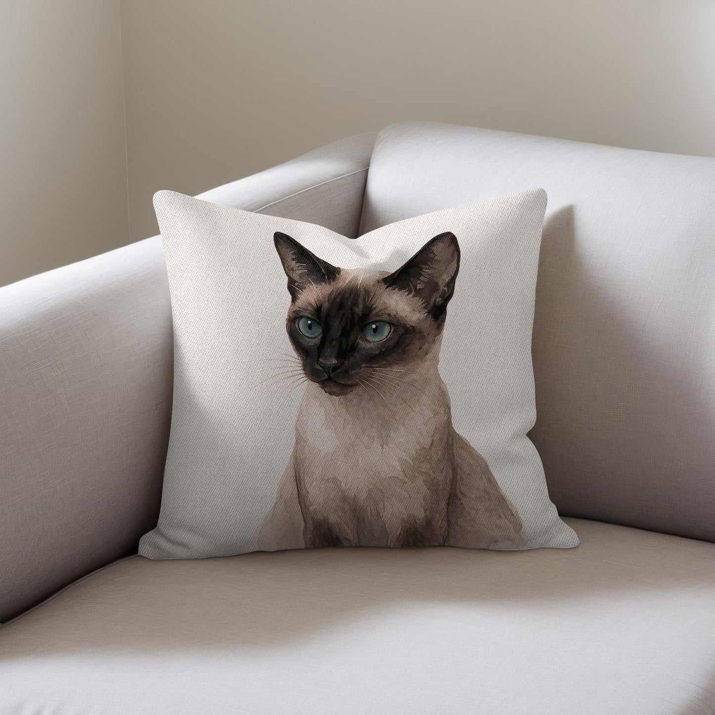 Siamese Cat Decorative Throw Pillow product type