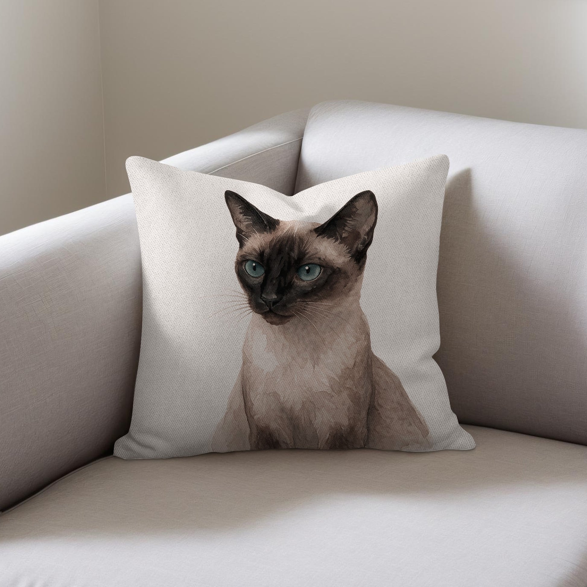 Siamese Cat Decorative Throw Pillow product type