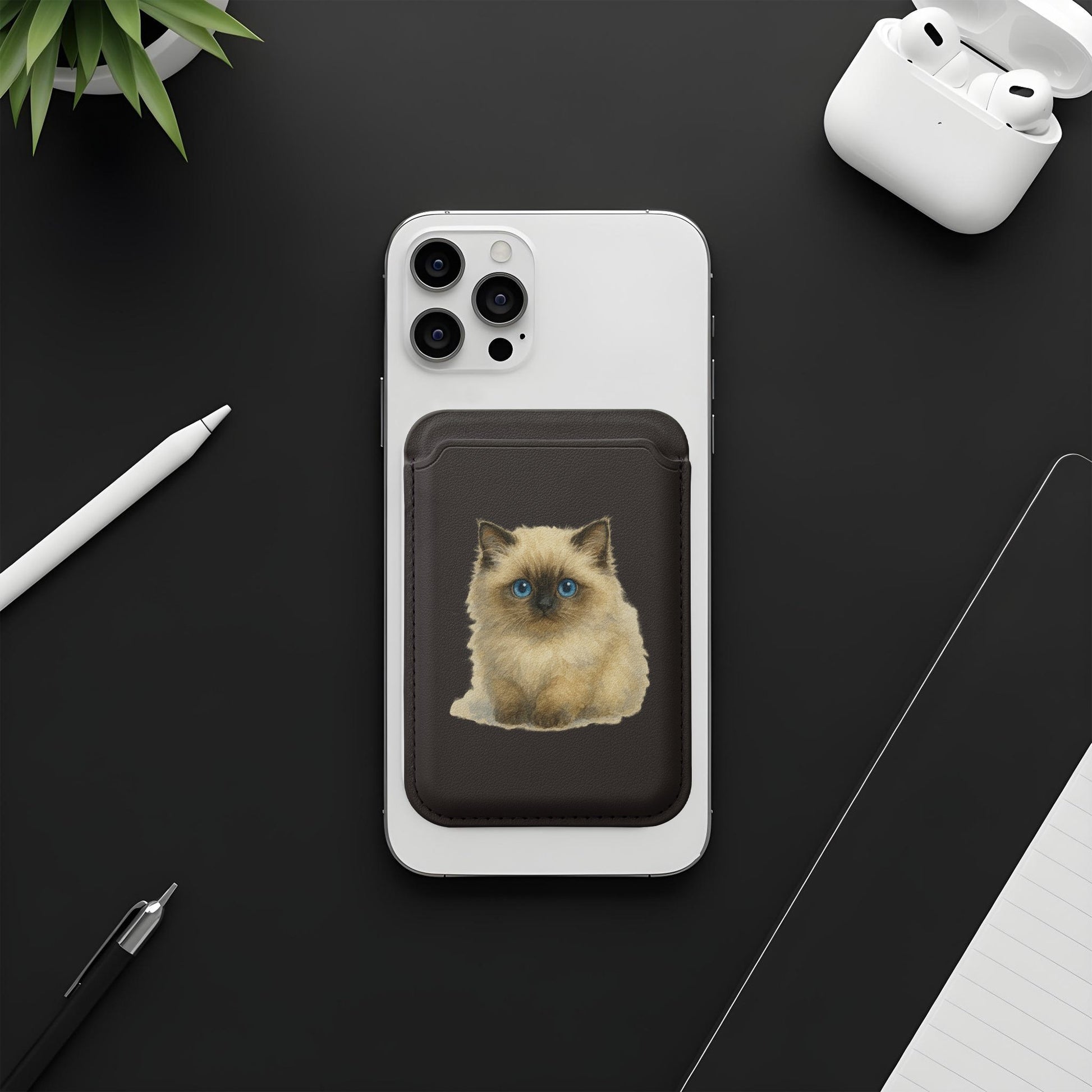 Adorable Cat-Themed Phone Wallet for Cat Lovers product