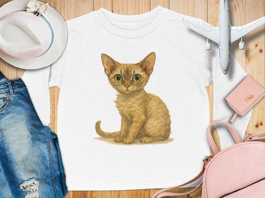 Cute Cat Illustration Long Sleeve Shirt product type
