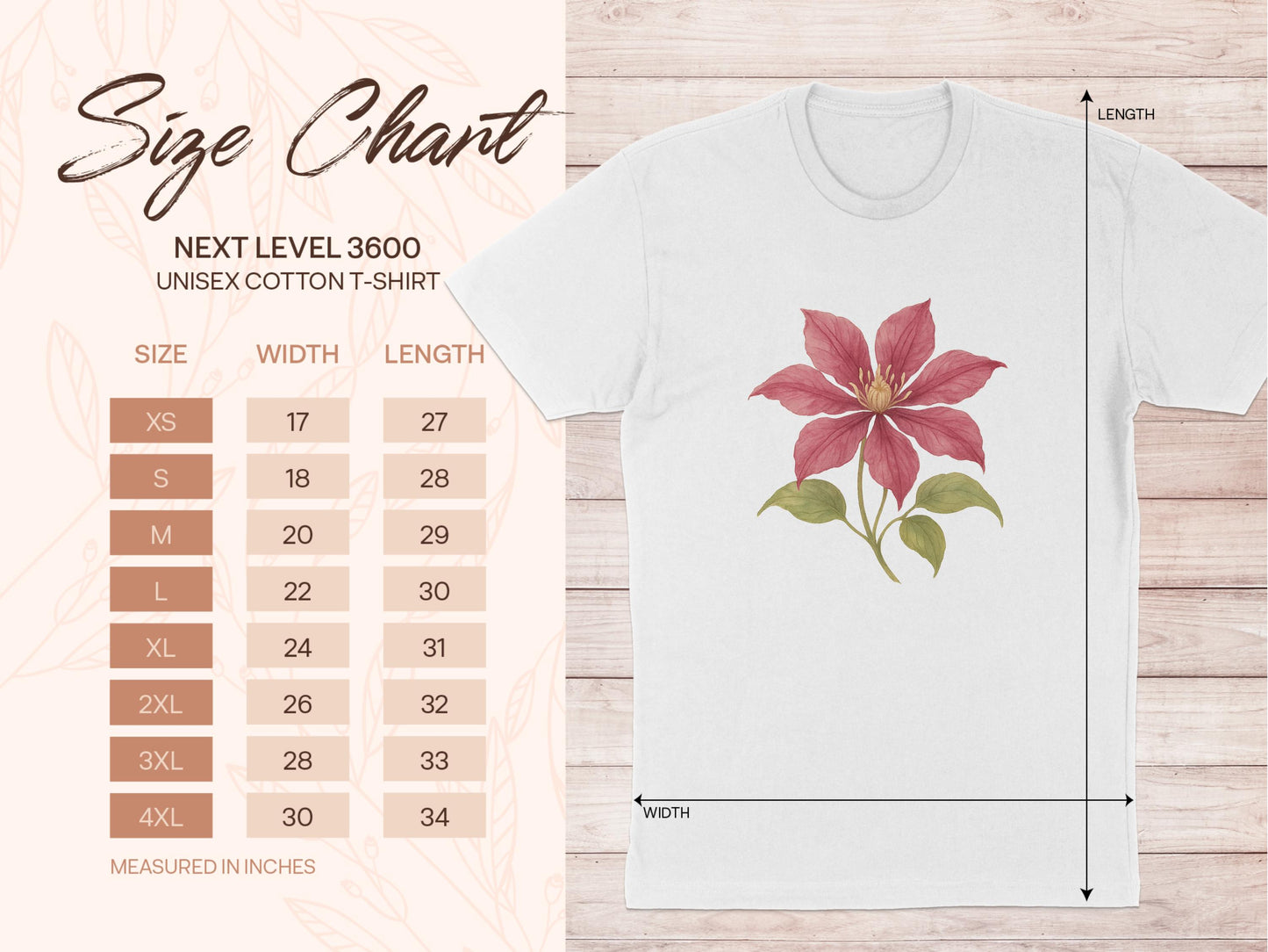 Vibrant Floral Graphic on Casual Unisex T-shirt Product