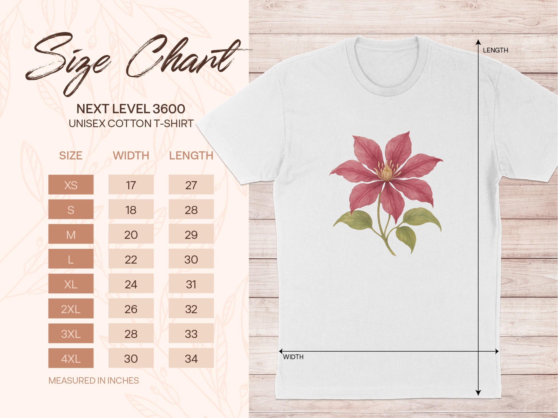 Vibrant Floral Graphic on Casual Unisex T-shirt Product