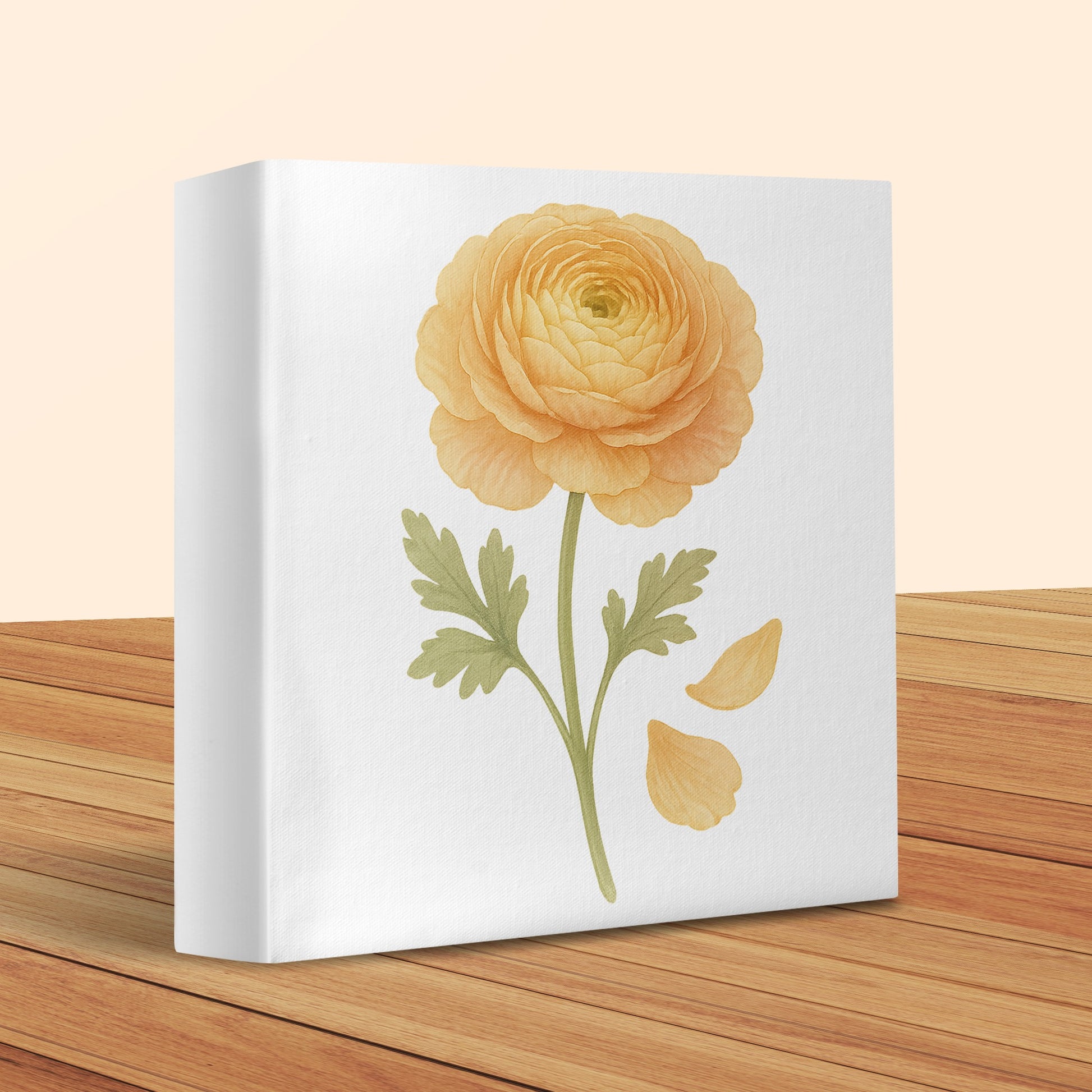 Vibrant Floral Design on Modern Canvas Art product