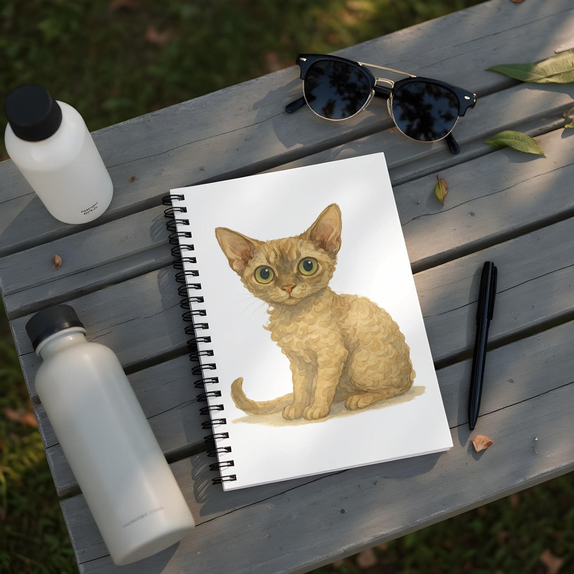 Adorable Kitten Spiral Bound Sketchbook product
