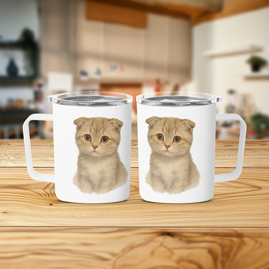Cute Kitten Design Mug for Morning Coffee Product