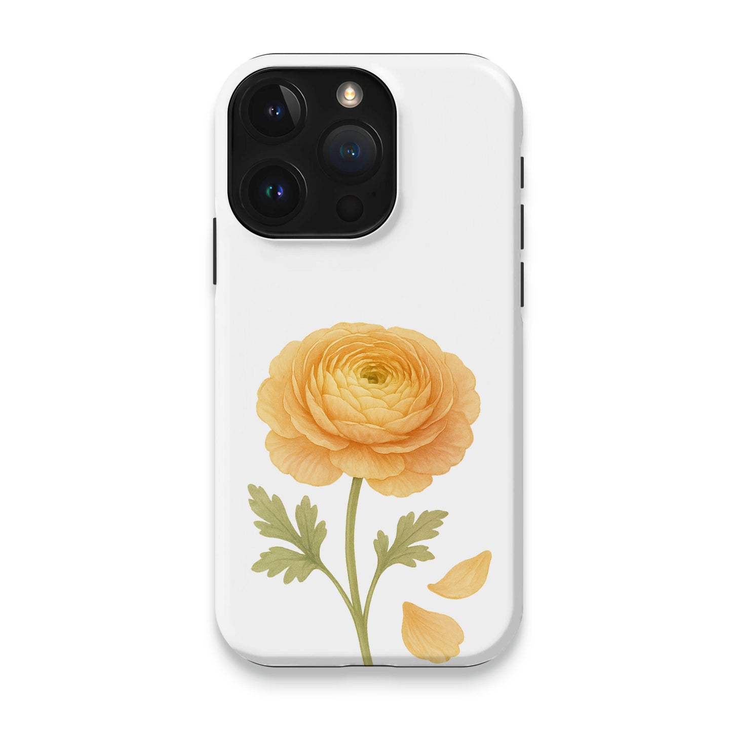 Yellow Flower Design Printed Phone Case product