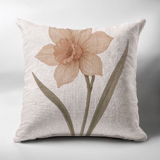 Elegant Daffodil Decorative Cushion Cover product type