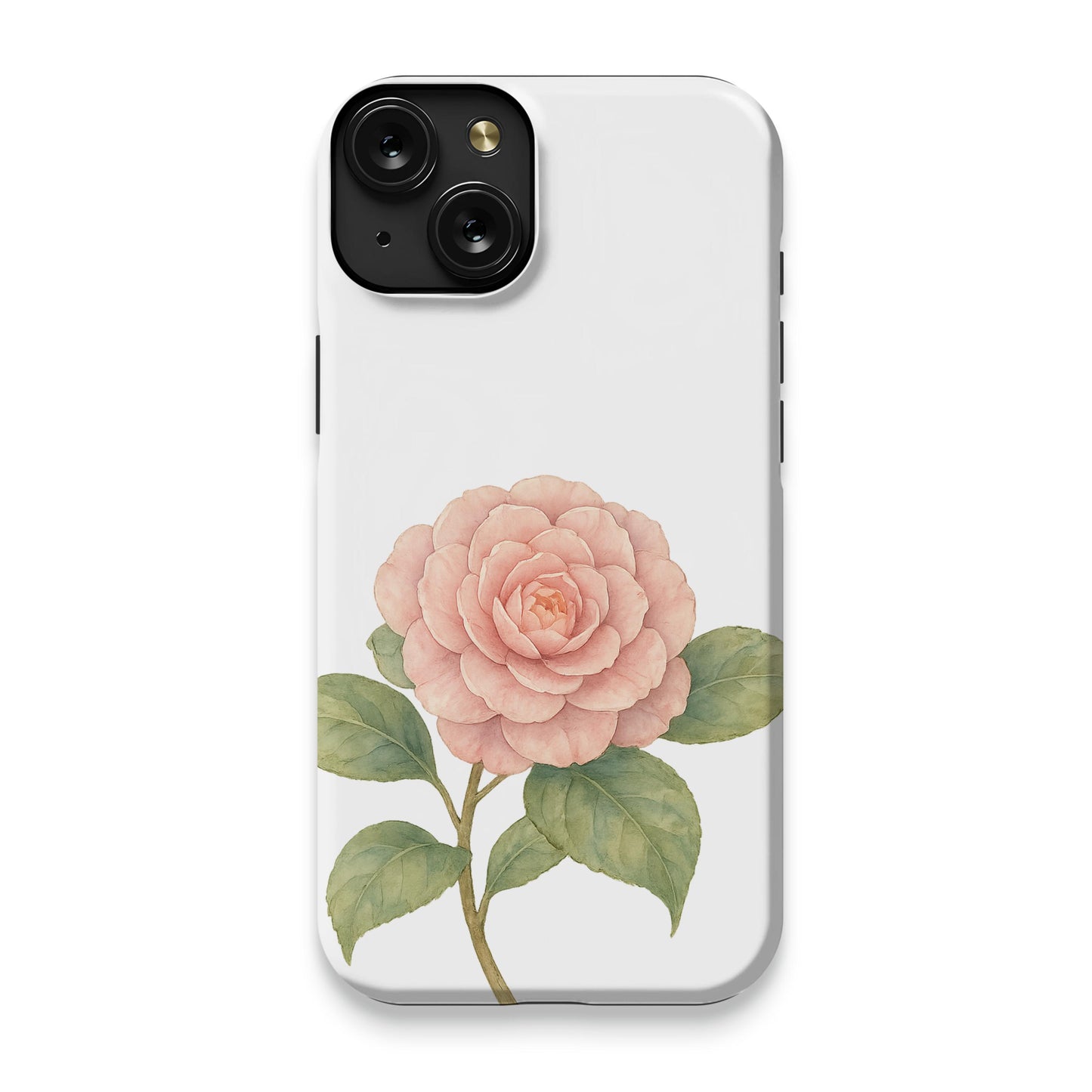 Vintage Floral Rose Design iPhone Case product type
