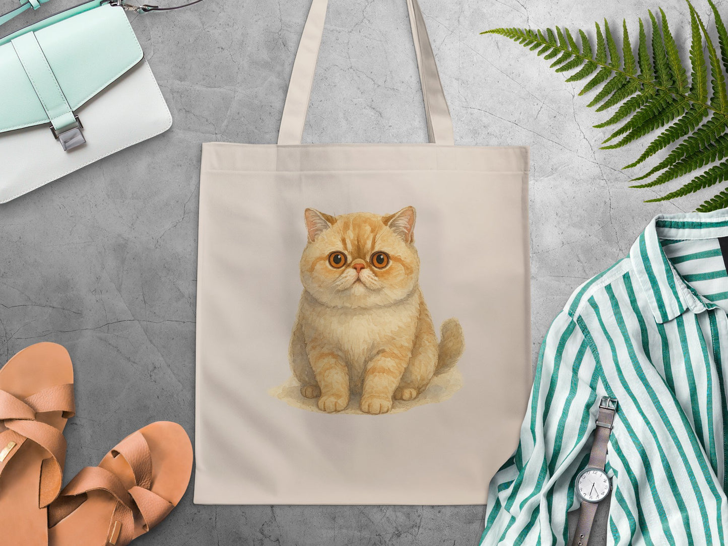 Cute Cat Print Tote Bag for Stylish Everyday Use Product