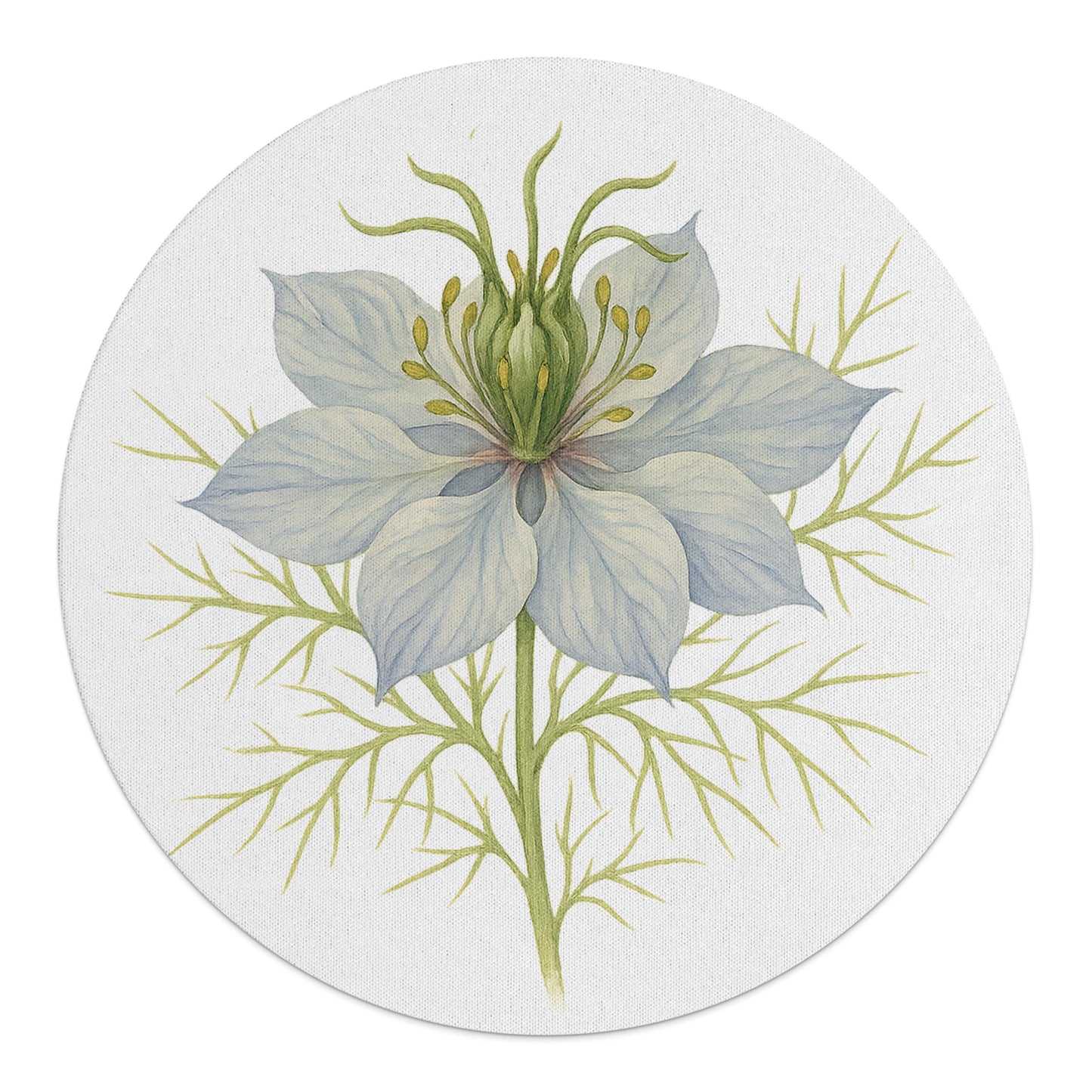 Beautiful Floral Decorative Art Round Accent product type