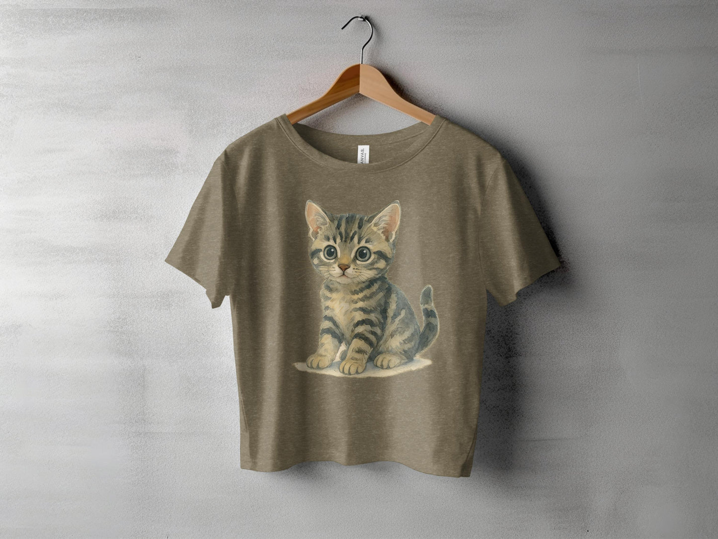 Cute Kitten Graphic Tee Perfect for Cat Lovers product type