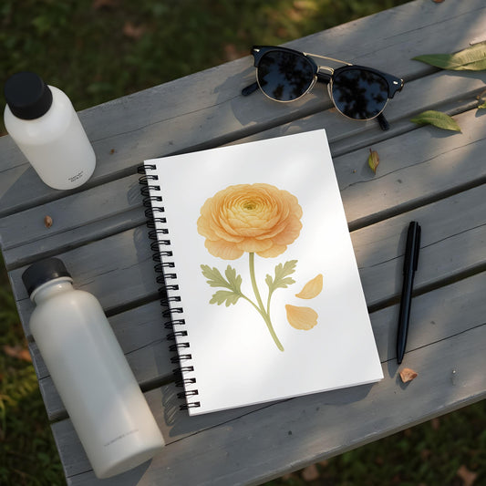 Beautiful Flower Spiral Bound Notebook product