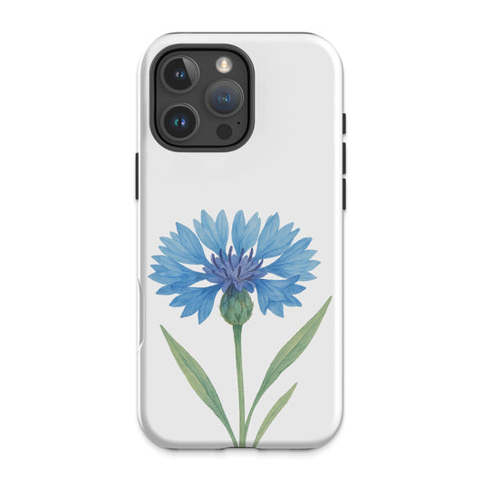 Elegant Blue Blossom Design Phone Case product