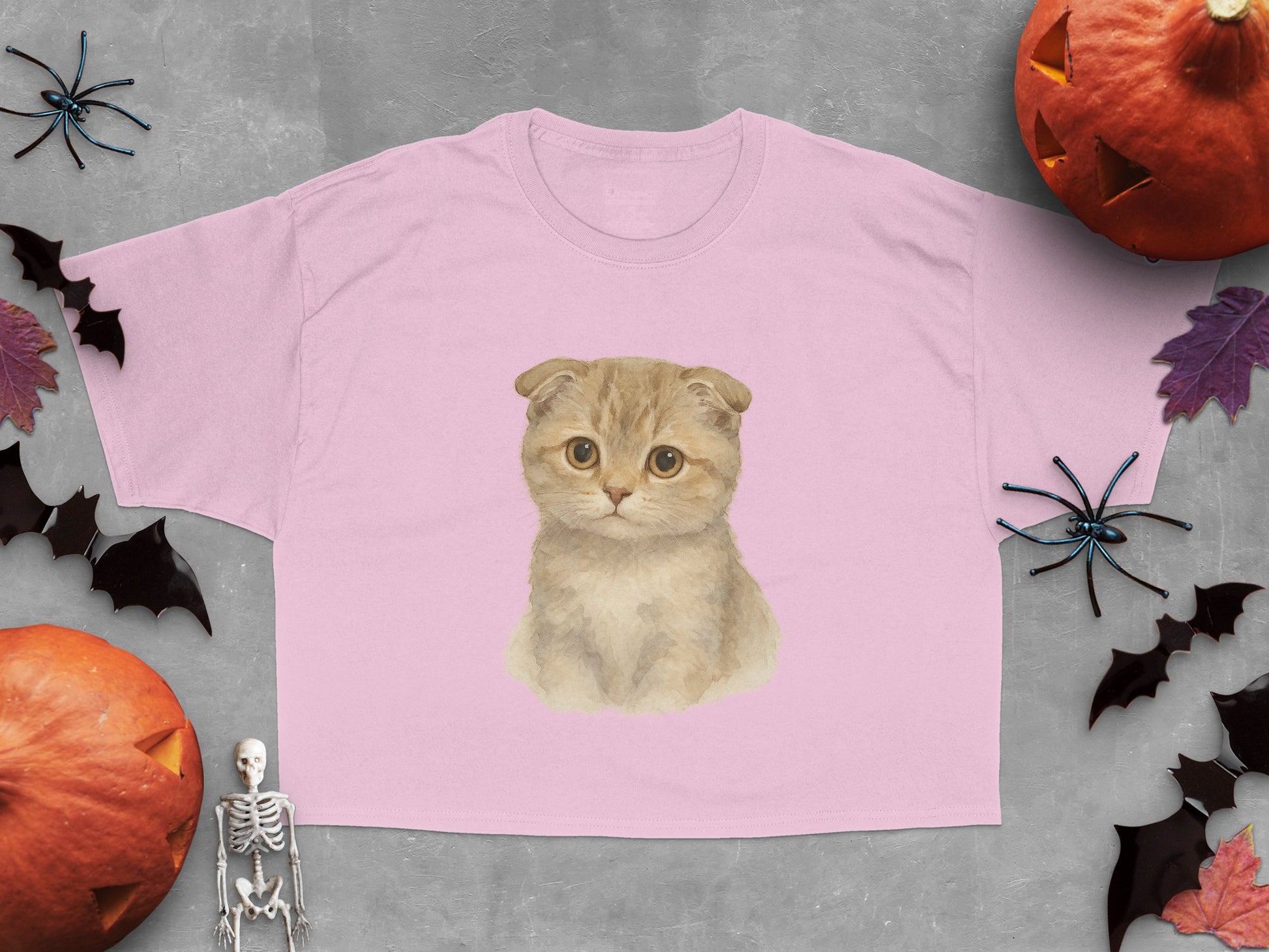 Cute Kitten Graphic Print Casual T-Shirt product