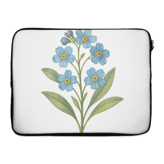 Beautiful Floral Print Design for Stylish Laptop Sleeve product