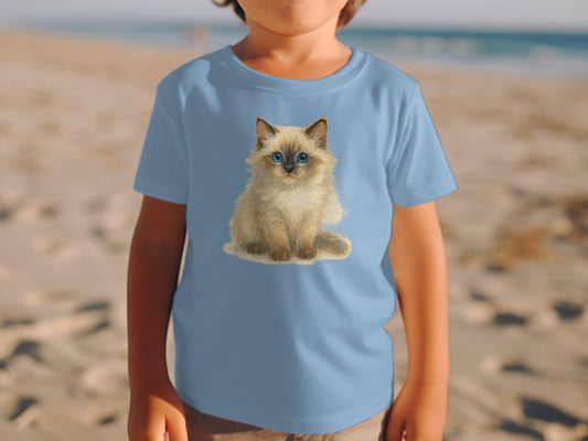 Adorable Blue Eyed Kitten Graphic T-shirt product