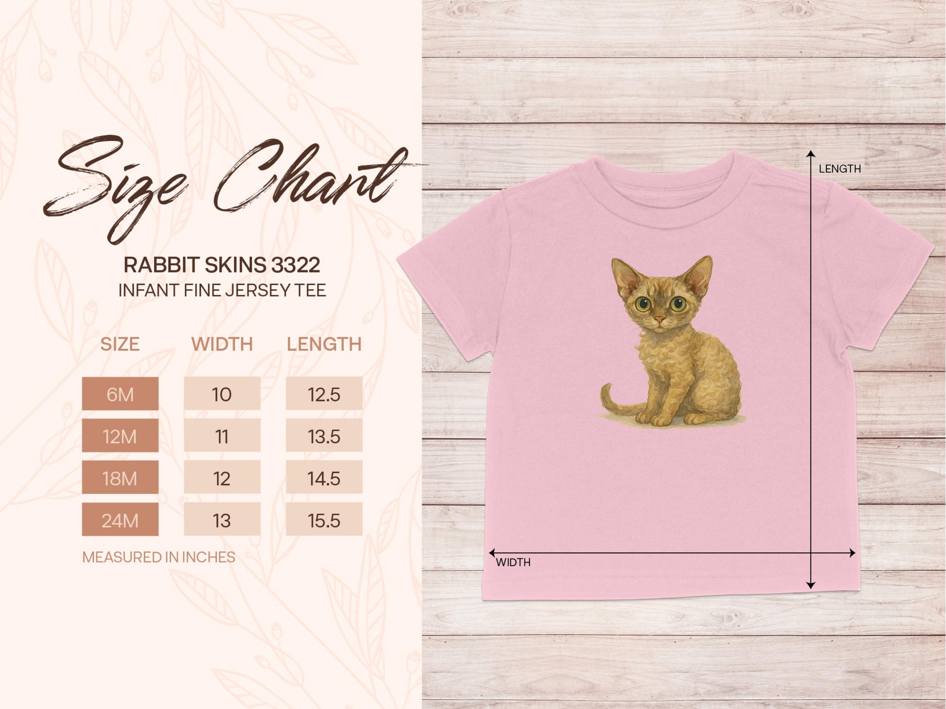 Adorable Kitten Graphic Infant Fine Jersey Tee product