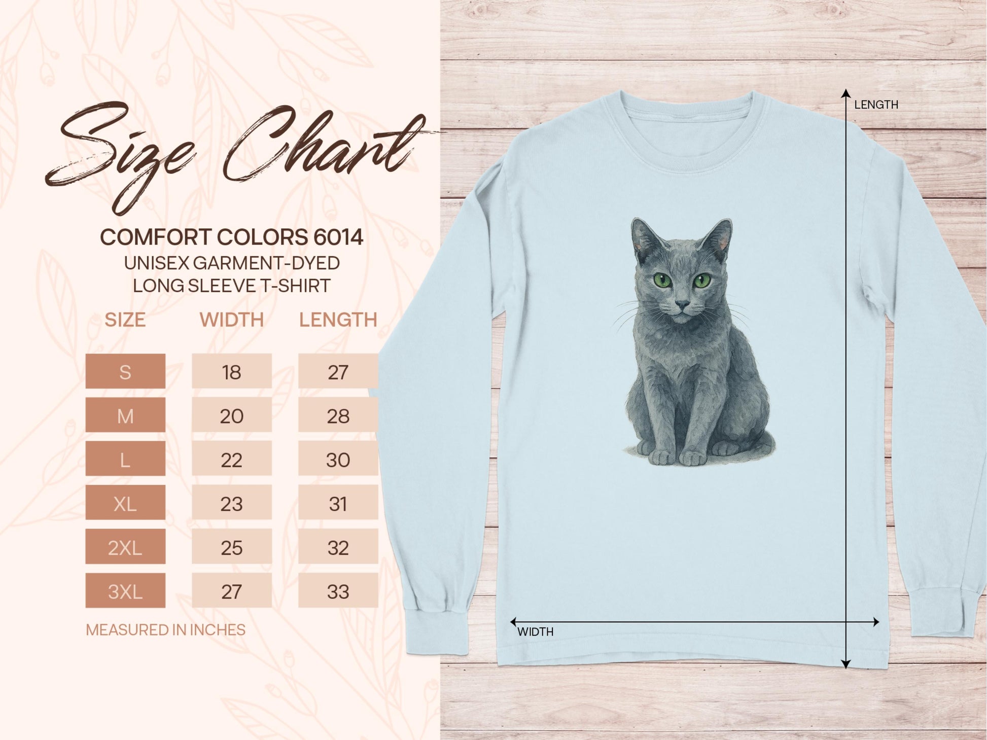 Cat Print Unisex Long Sleeve T-Shirt Apparel product type