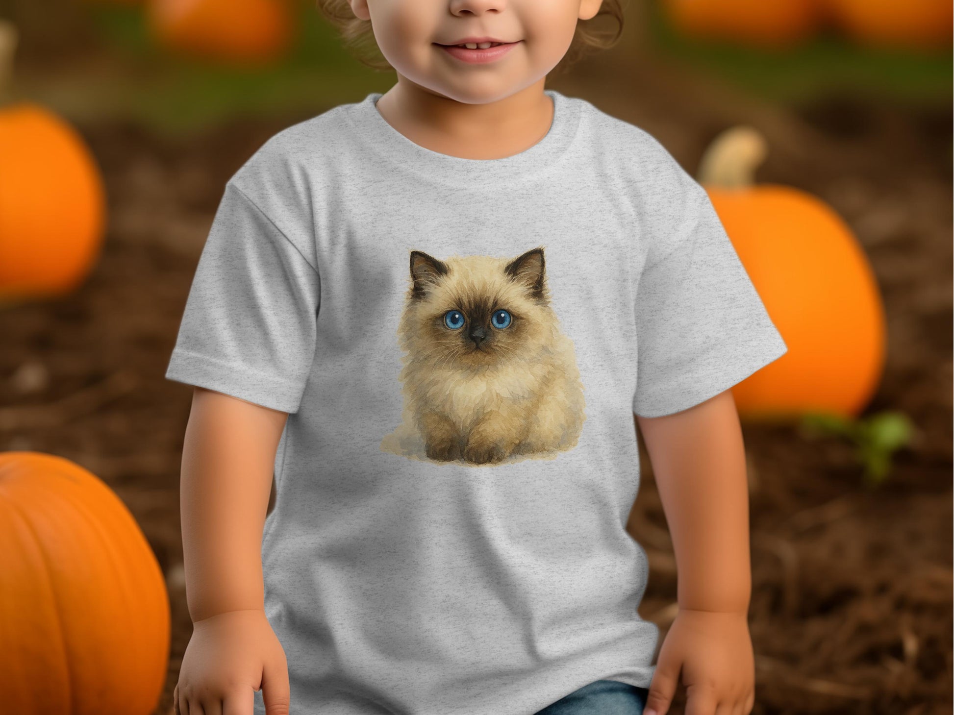 Cute Kitten Graphic Tee for Little Ones Shirt Product