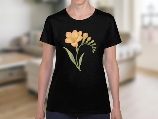 Beautiful Orange Floral Design Women's T-Shirt product