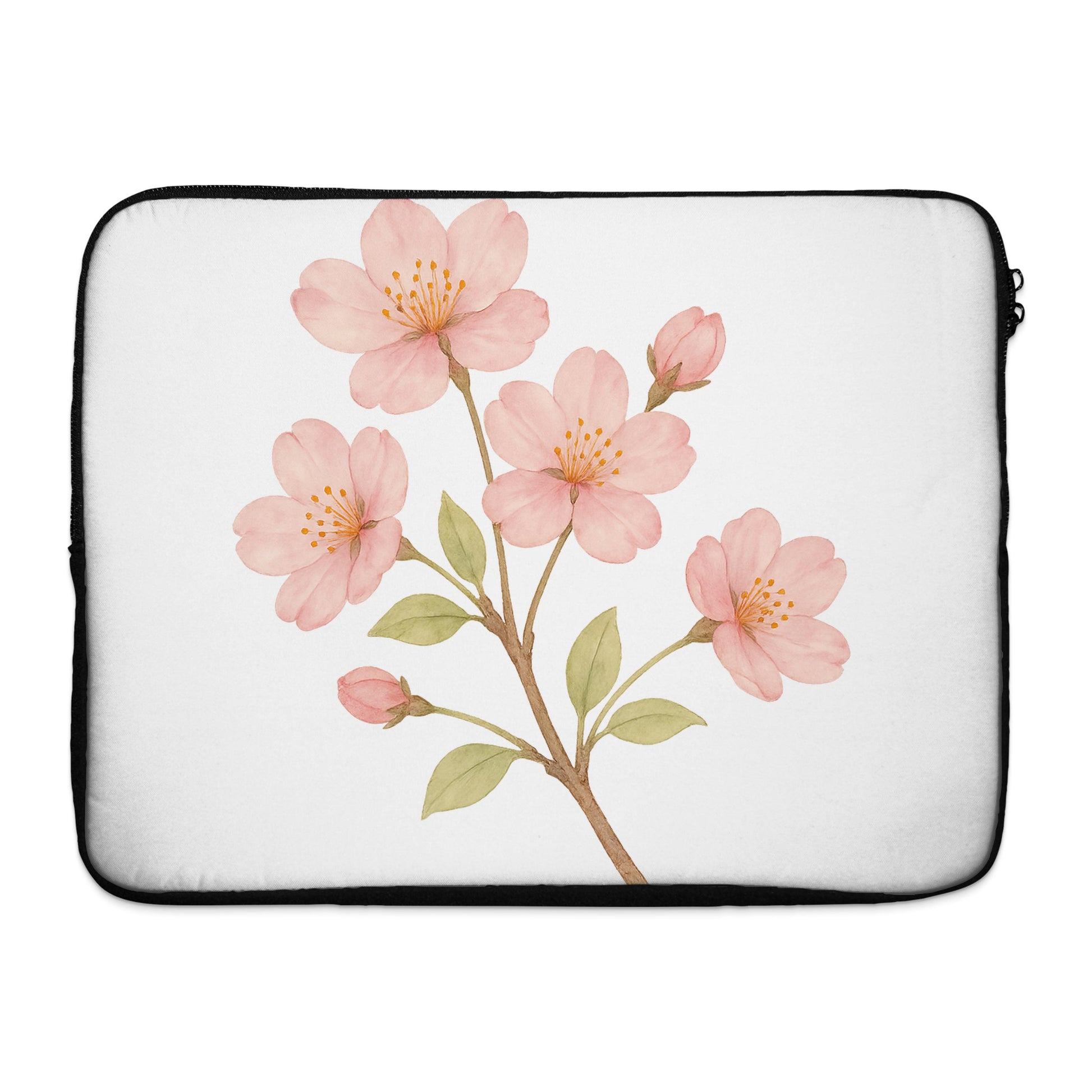 Cherry Blossom Design Floral Laptop Sleeve product