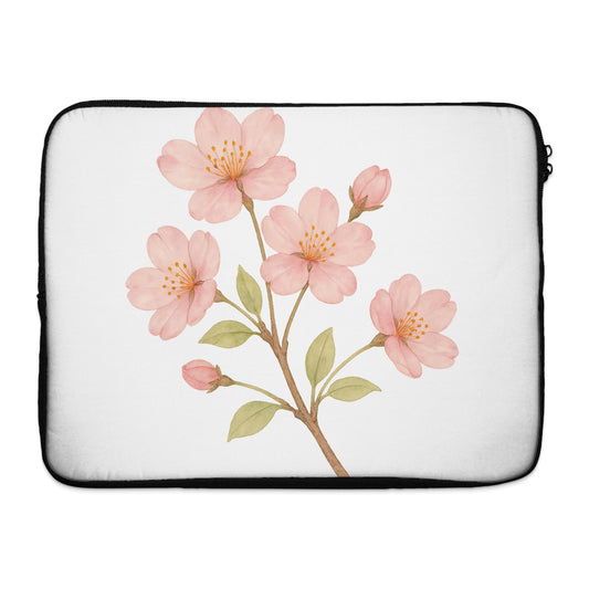 Cherry Blossom Design Floral Laptop Sleeve product