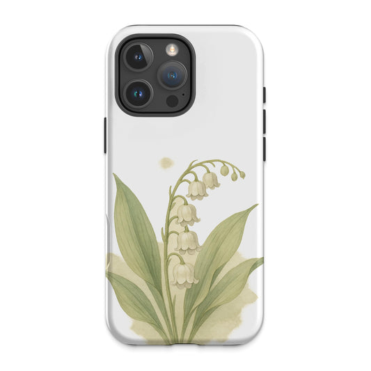 Elegant Lily of the Valley Design Phone Case product