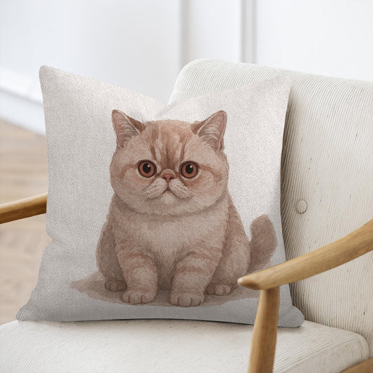 Adorable Cat Print Cushion for Home Decor Pillow product