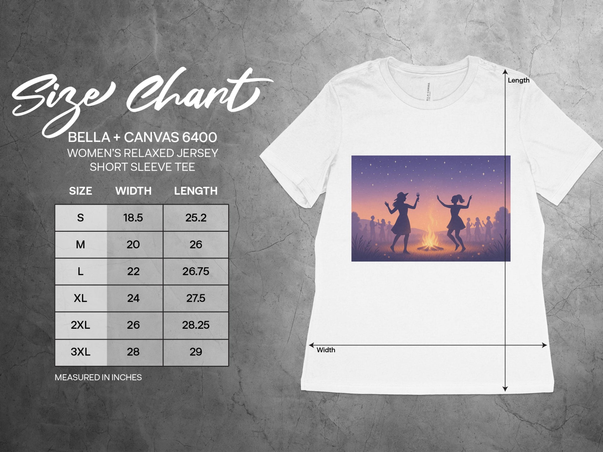 Dancing Silhouettes Around The Bonfire Tee product type