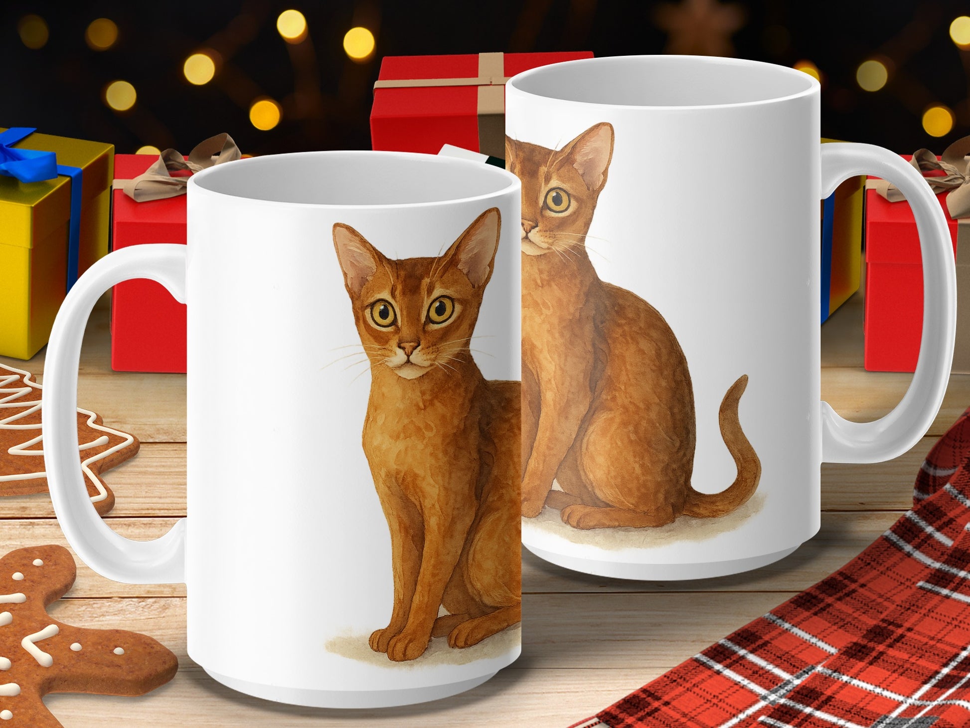 Red Cat Mug Perfect for Coffee Lovers Product