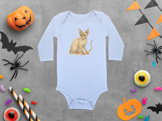 Adorable Cat Print Design Baby Onesie Halloween product type